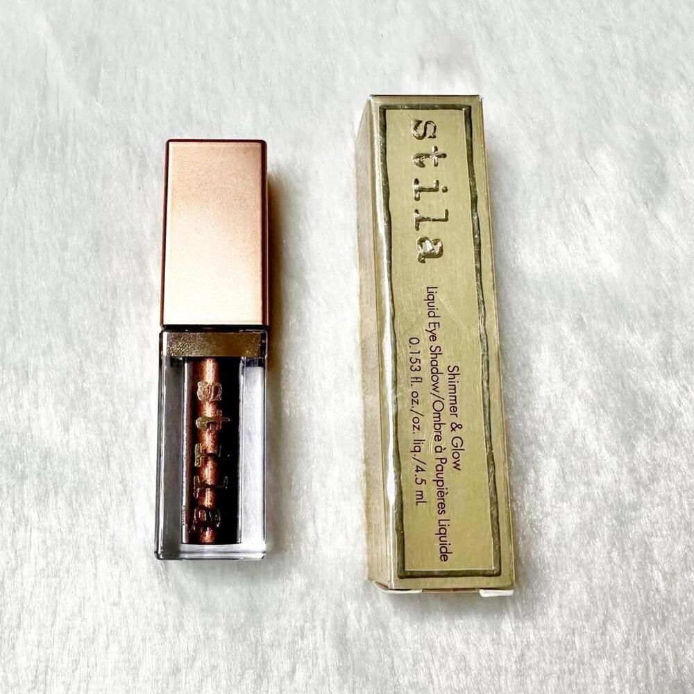 NIB Stila Shimmer & Glow Liquid Eyeshadow in Twig Full Size 4.5ml